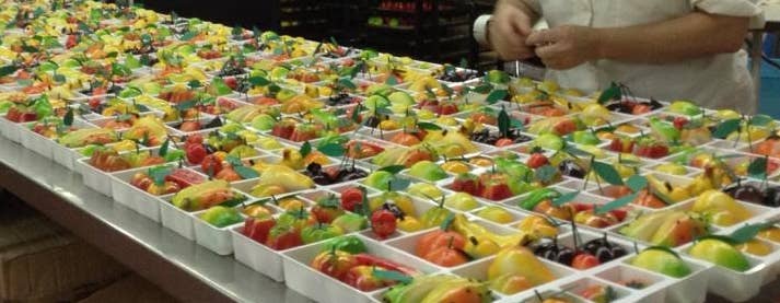 Hand crafted Martorana Marzipan Fruits