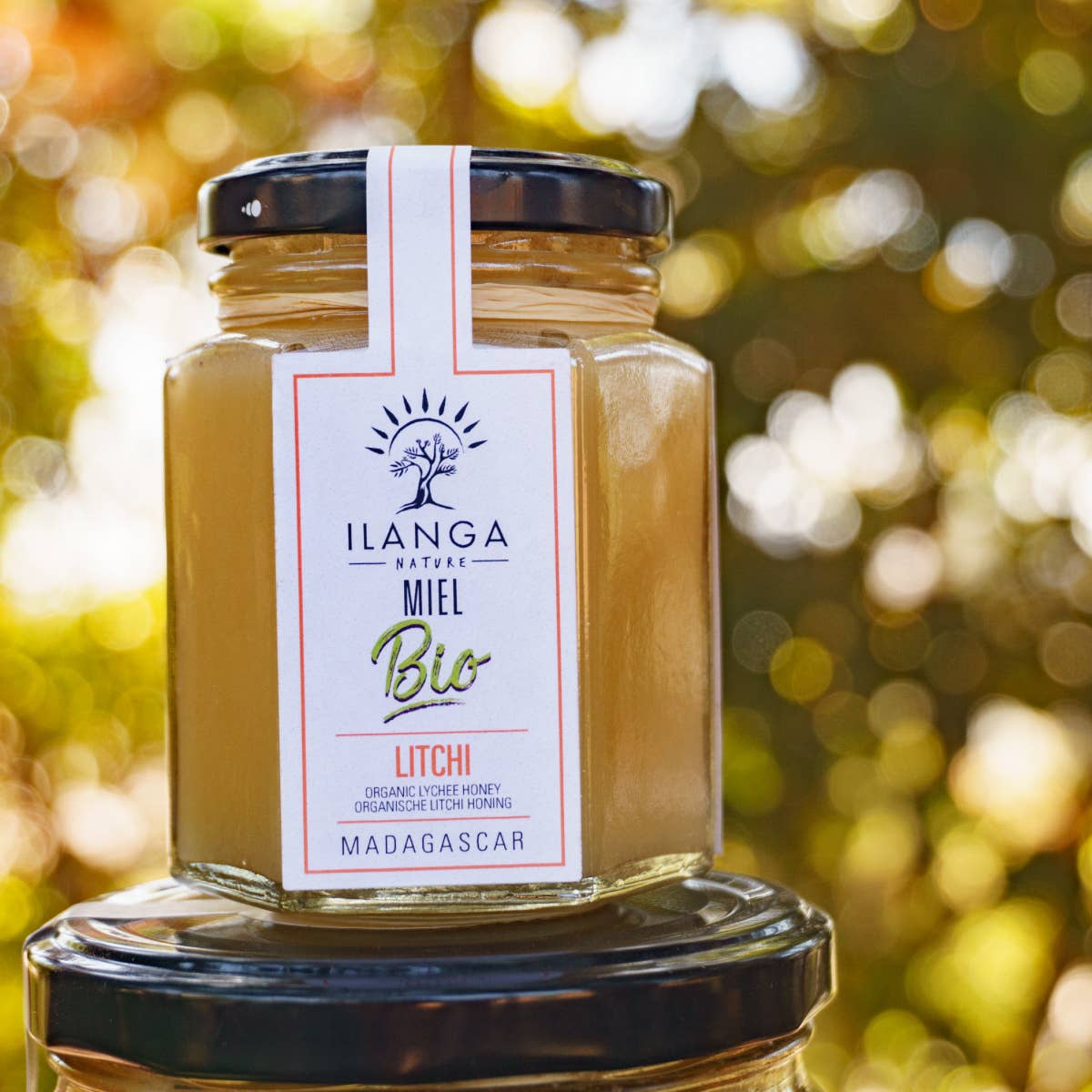 50% off at checkout Madagascar Lychee honey 140g - BIO