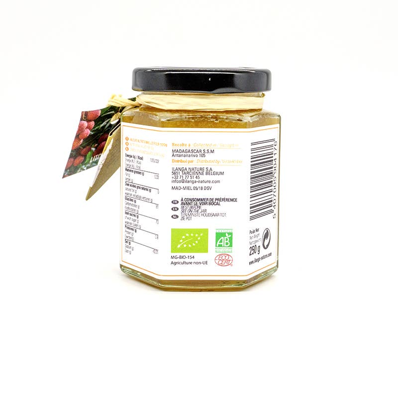 Madagascar Lychee honey 250g - BIO