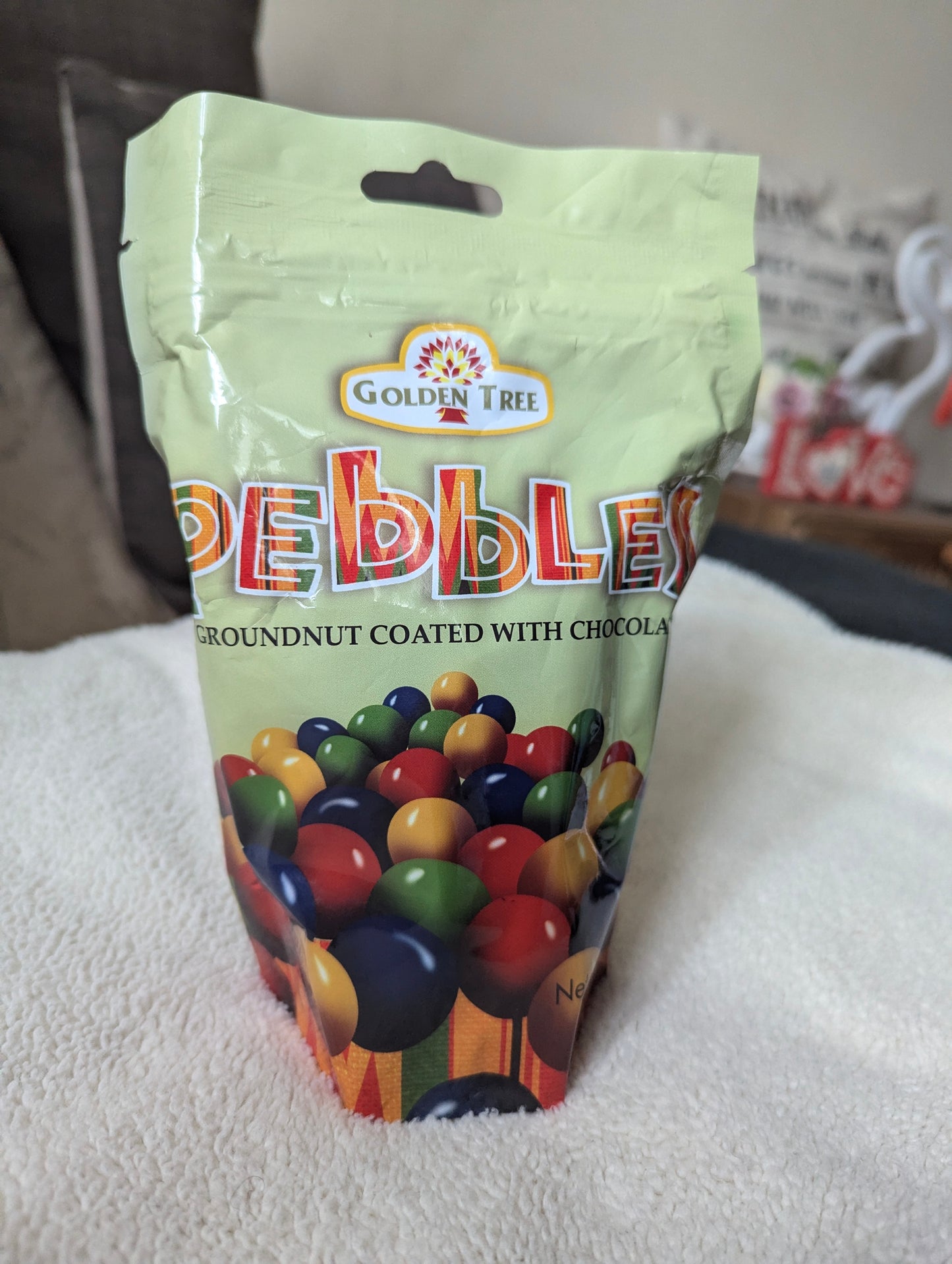 Golden Tree Pebbles - chocolate coated peanuts 350g