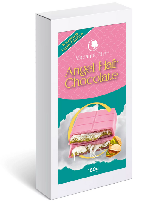 Angel Hair Chocolate - Madame Cheri - with cotton candy