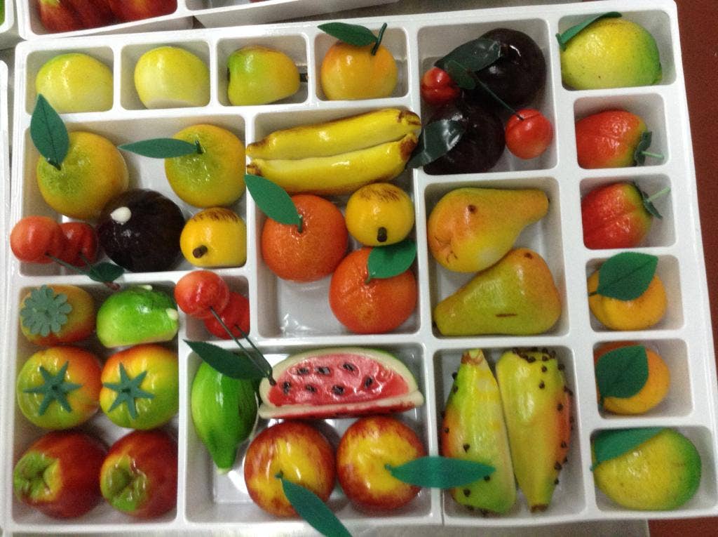 Hand crafted Martorana Marzipan Fruit - 1.5kg