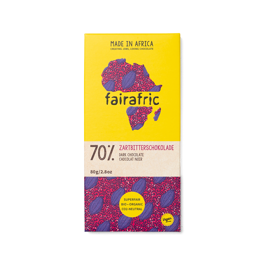 70% Organic Dark Chocolate | Vegan