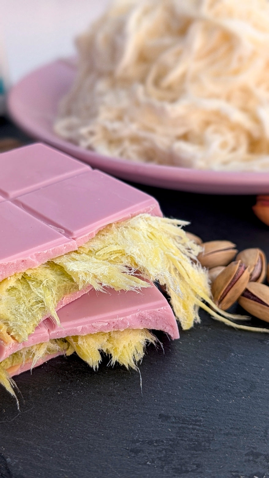 Angel Hair Chocolate - Madame Cheri - with cotton candy